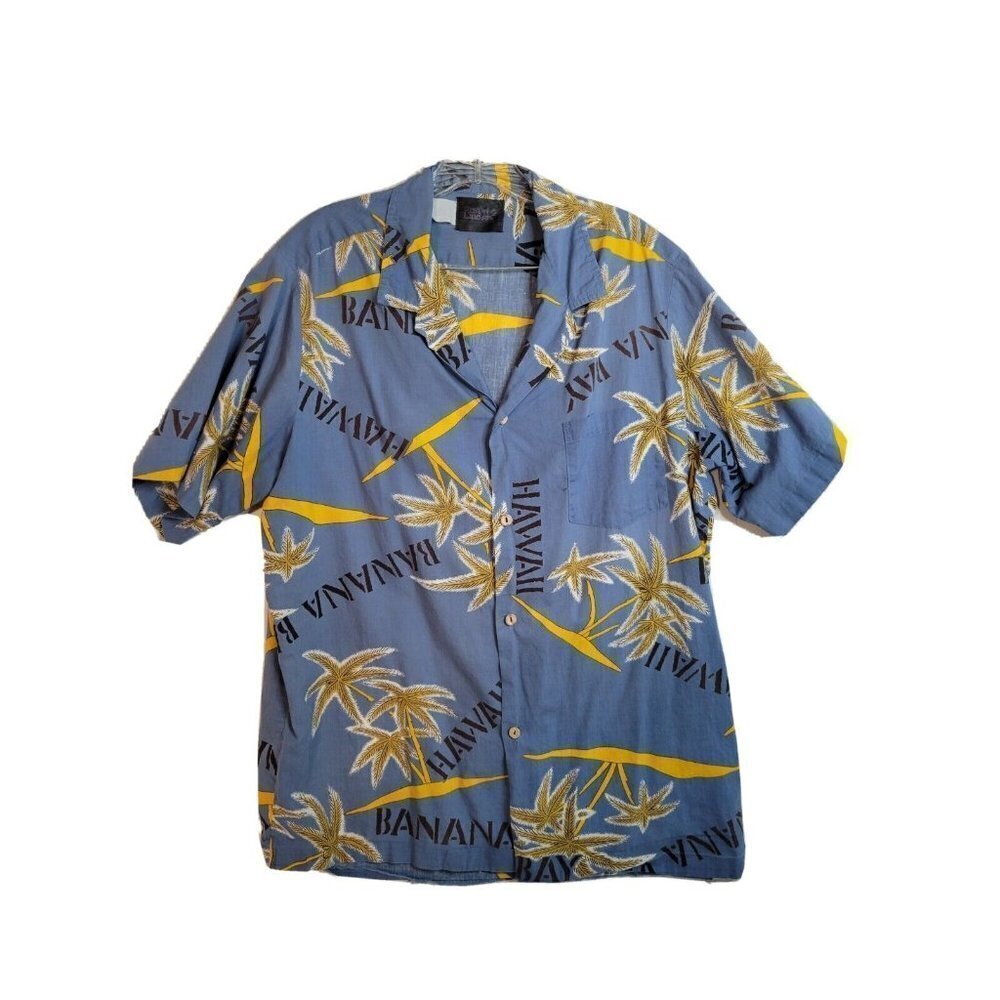 Resort Line Vintage Hawaiian Short Sleeve XL "70's MASH vibes"‎ vacation Beach